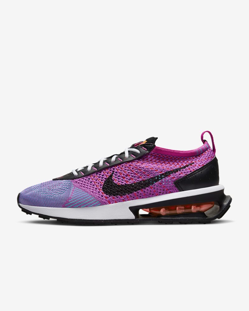 Nike Air Max Flyknit Racer Next Nature Fuchsia Dream/Baltic Blue/Vivid Orange/Schwarz