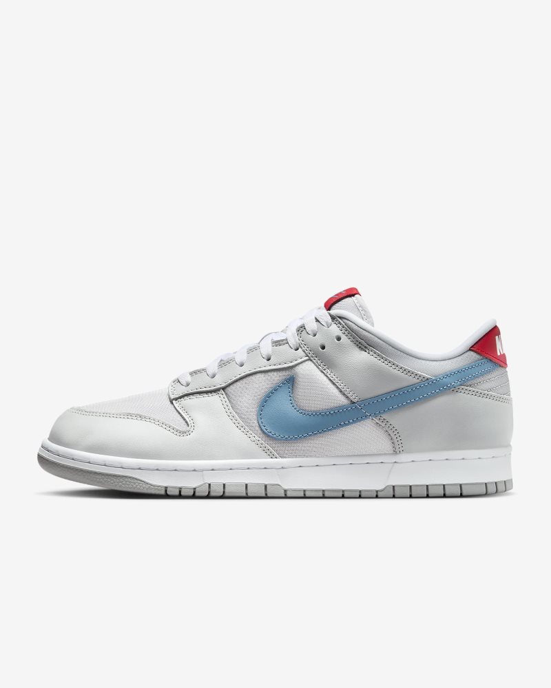 Nike Dunk Low Metallic Silber/Neutral Grau/Flat Silber/Aegean Storm