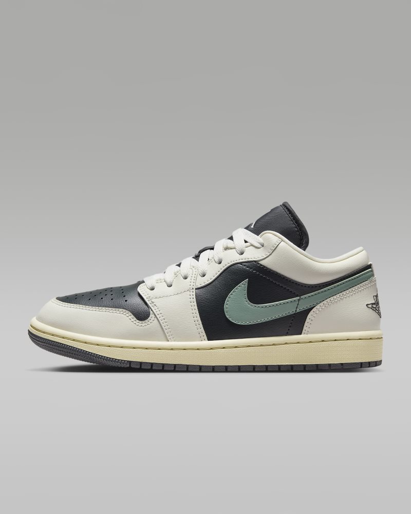 Air Jordan 1 Low Anthrazit/Segel/Legend Sand/Jade Smoke