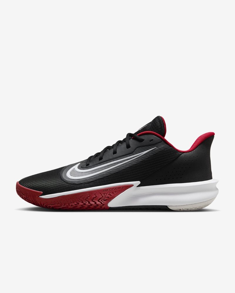 Nike Precision 7 Schwarz/University Red/Weiß