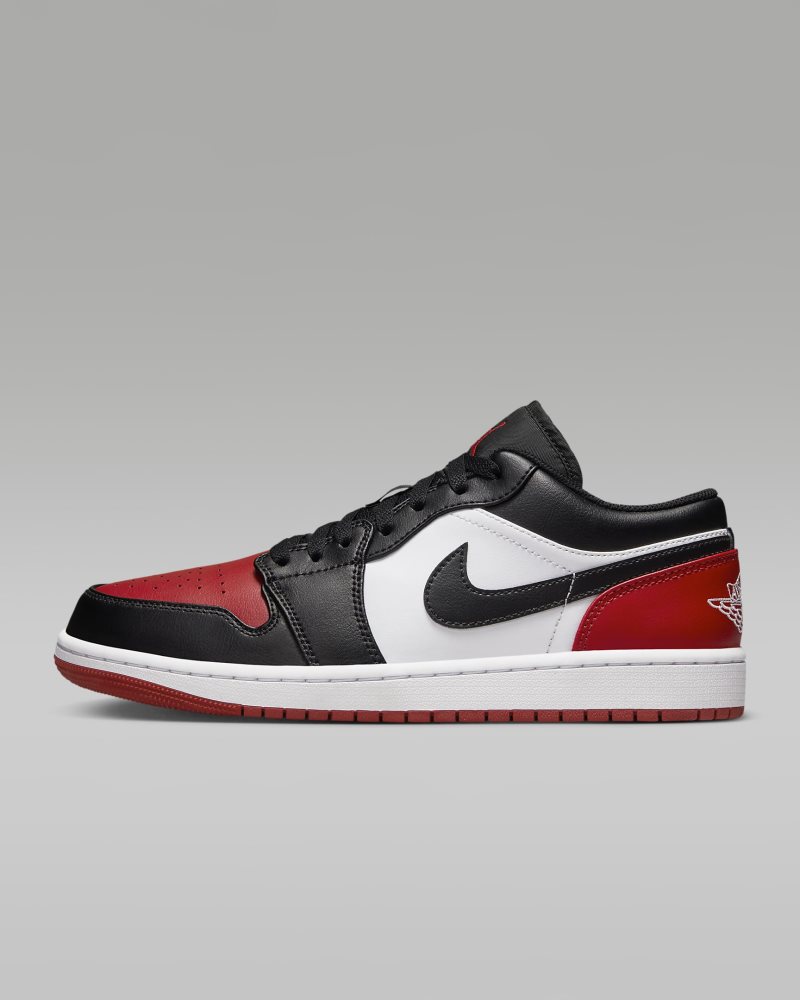 Air Jordan 1 Low Weiß/Varsity Red/Weiß/Schwarz