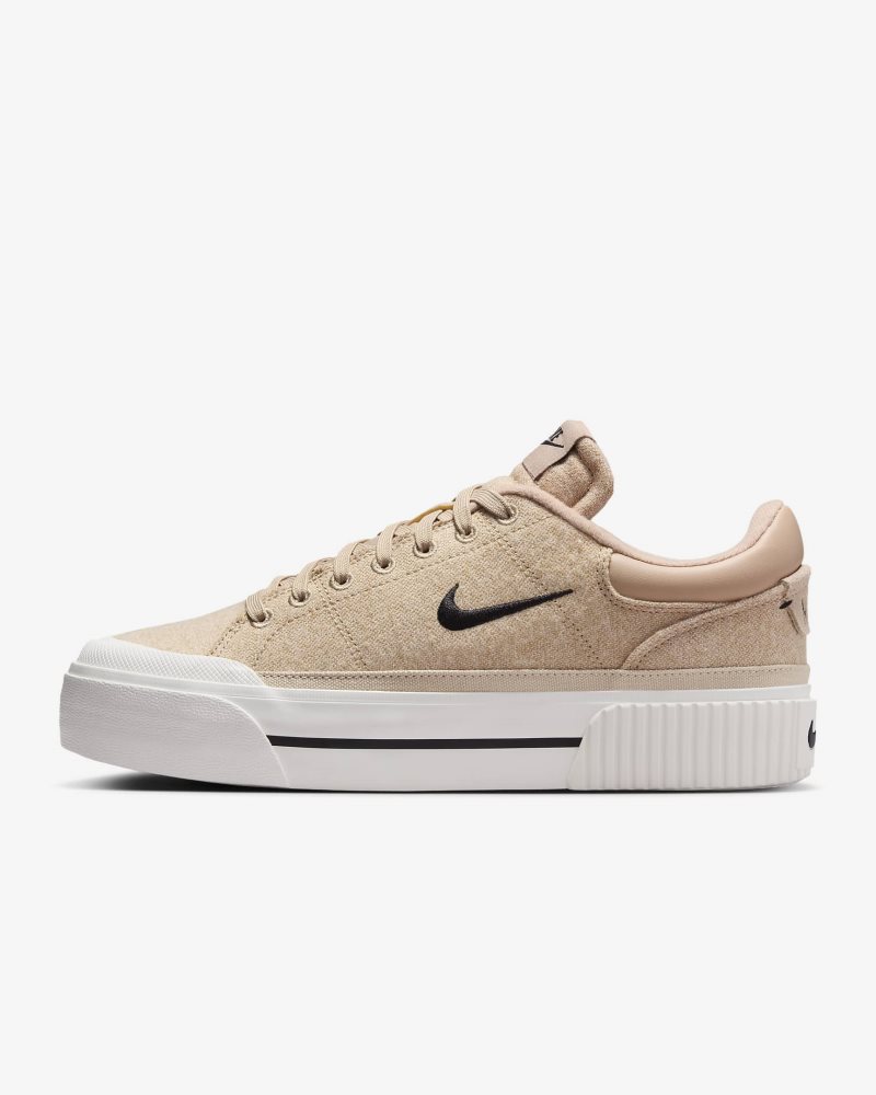 Nike Court Legacy Lift Hanf/Sail/Sanddrift/Schwarz