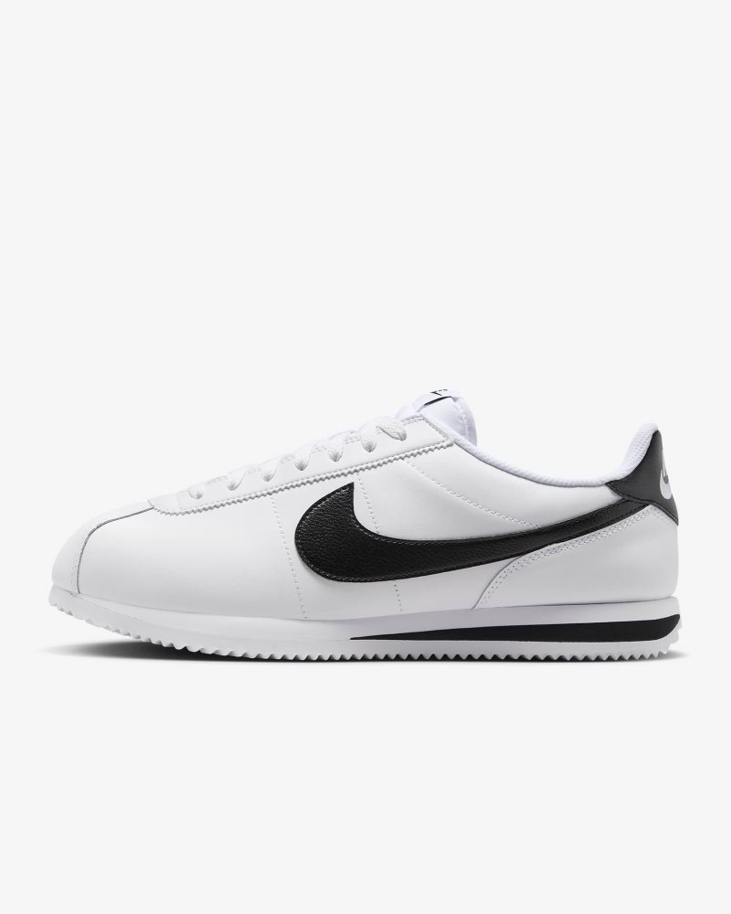 Nike Cortez Leder Weiß/Schwarz