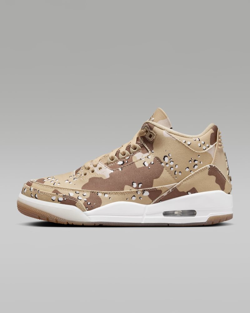 Air Jordan 3 Retro Tex „Desert Camo" DarkTreibholz/Hanf/Samtbraun/Segel