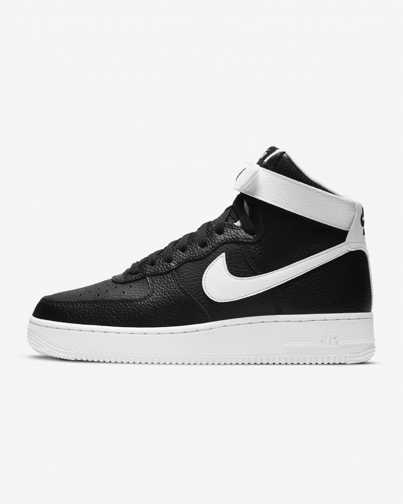 Nike Air Force 1 07 High Schwarz/Weiß